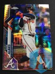 2020 Topps Chrome Prism #62 Ozzie Albies Atlanta Braves